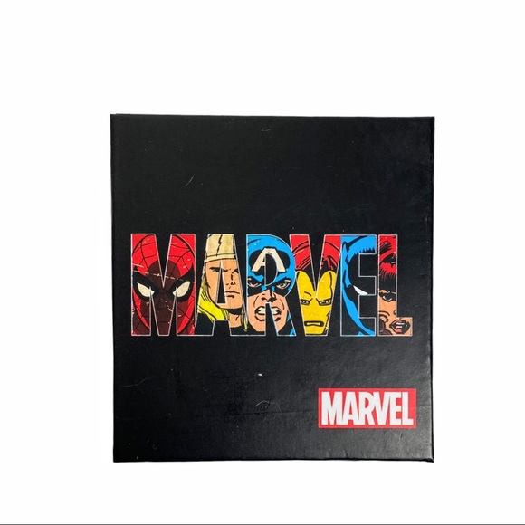 NWT In Gift Box: Marvel Comics Trifold Chain Wallet - Picture 5 of 8